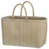 Outlet Chic Antique Strandtasche aus Palmenblättern