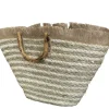 Best Chic Antique Strandtasche aus geflochtenem Material