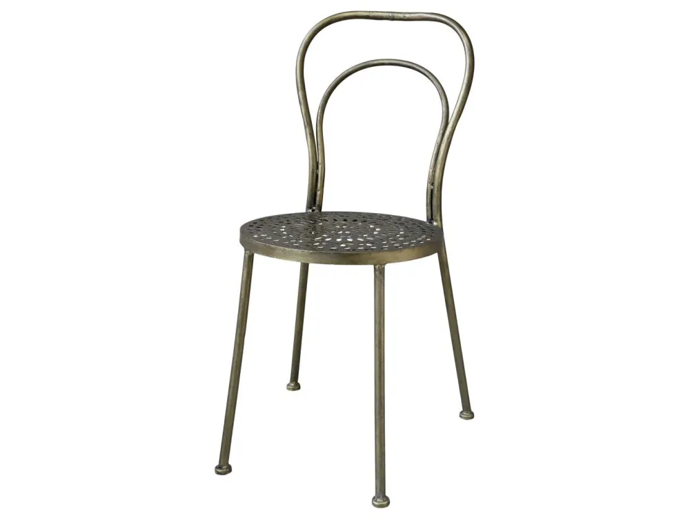 Outlet Chic Antique Stuhl Arras mit orientalischem Muster