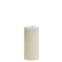Clearance Chic Antique Stumpenkerze mit Rillen und Glitzer