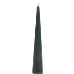 Outlet Chic Antique Stumpenkerze Kegel mit Glitzer