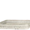 Outlet Chic Antique Tablett mit Dekorkante