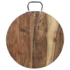 Best Chic Antique Tapasbrett Laon mit Eisengriff
