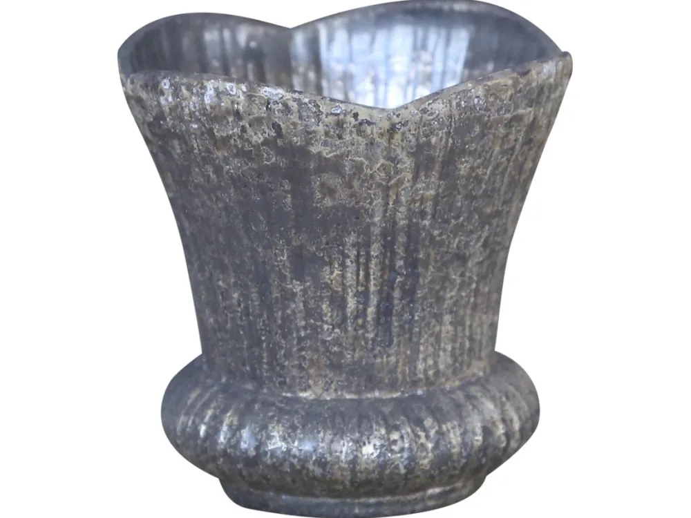 Best Chic Antique Teelichtglas antik