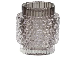 Outlet Chic Antique Teelichtglas mit Muster