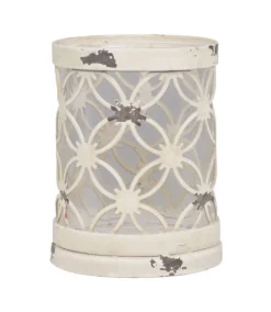 Chic Antique Teelichthalter mit Spitzenkante