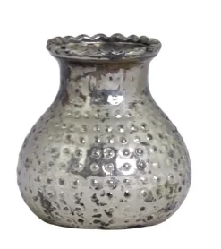 New Chic Antique Teelichthalter bauernsilber