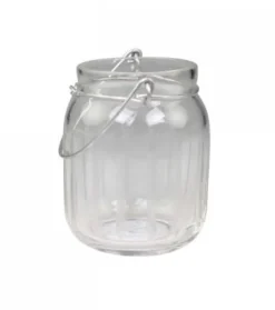 Sale Chic Antique Teelichthalter mit Rillen und Henkel