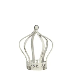 Hot Chic Antique Teelichthalter Krone Eisen