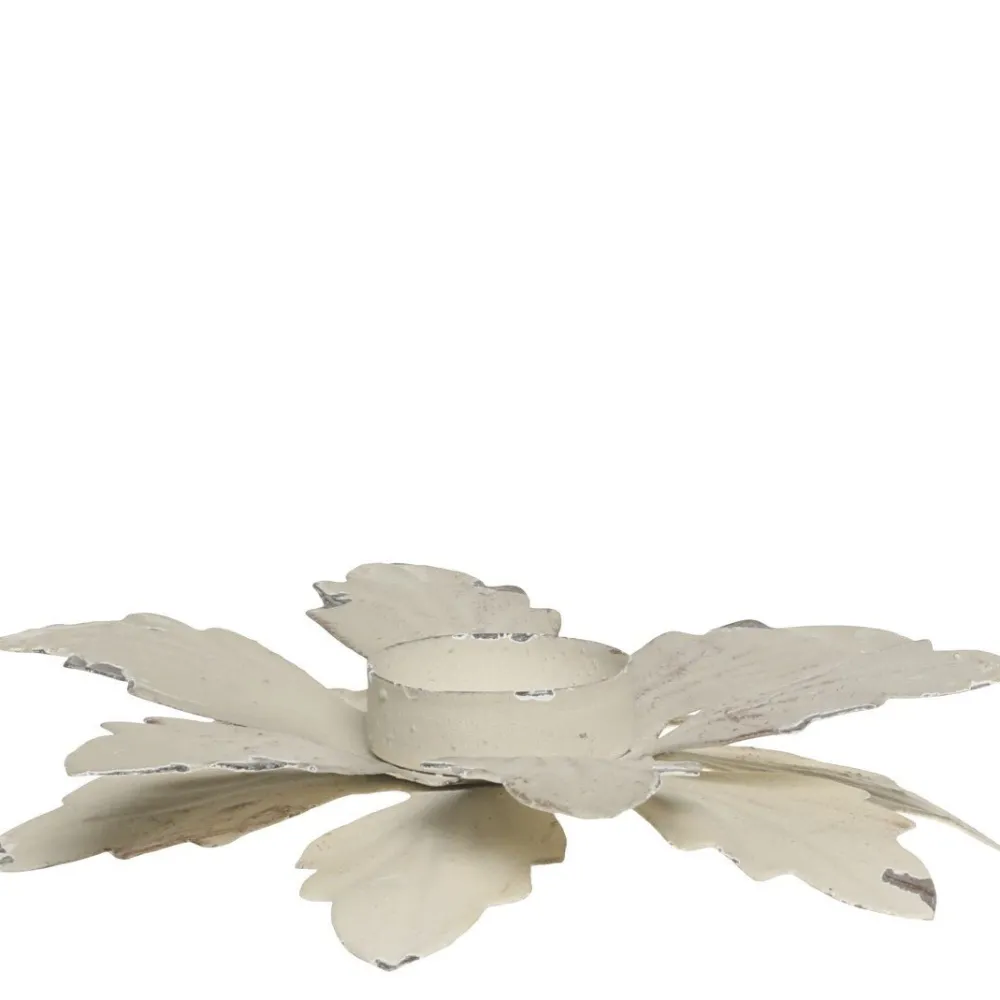 Sale Chic Antique Teelichthalter mit Blumenmuster