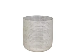Online Chic Antique Teelichthalter silber