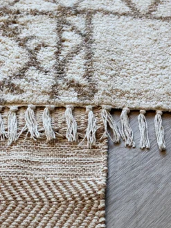 Online Chic Antique Teppich, Läufer mit Marokkanischem Muster