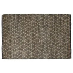 New Chic Antique Teppich mit Muster aus Jute
