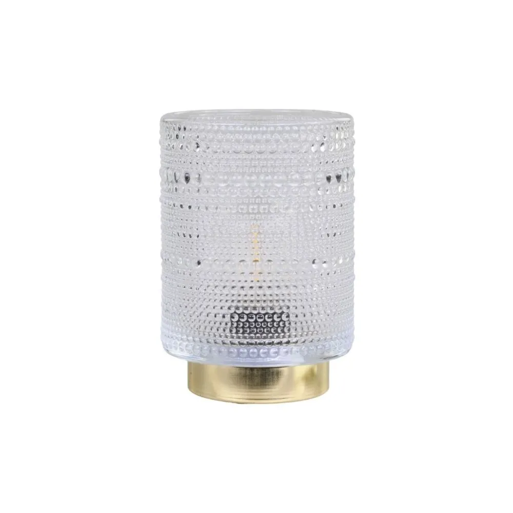 Best Chic Antique Tischlampe mit Tropfen Muster