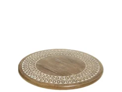 Outlet Chic Antique Tours drehbare Tapasplatte auf Sockel