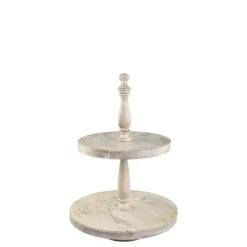 Chic Antique Tours Etagere mit Schnitzereien