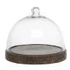 Discount Chic Antique Tours Glasglocke Schwarz