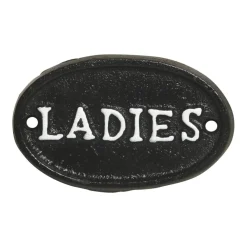 New Chic Antique Türschild aus Eisen