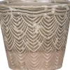 Online Chic Antique Valence Übertopf mit Blattmuster