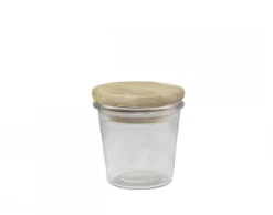 Clearance Chic Antique Vallet Aufbewahrungsglas mit Holzdeckel