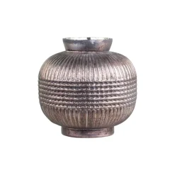 Hot Chic Antique Vase aus Glas mit Muster