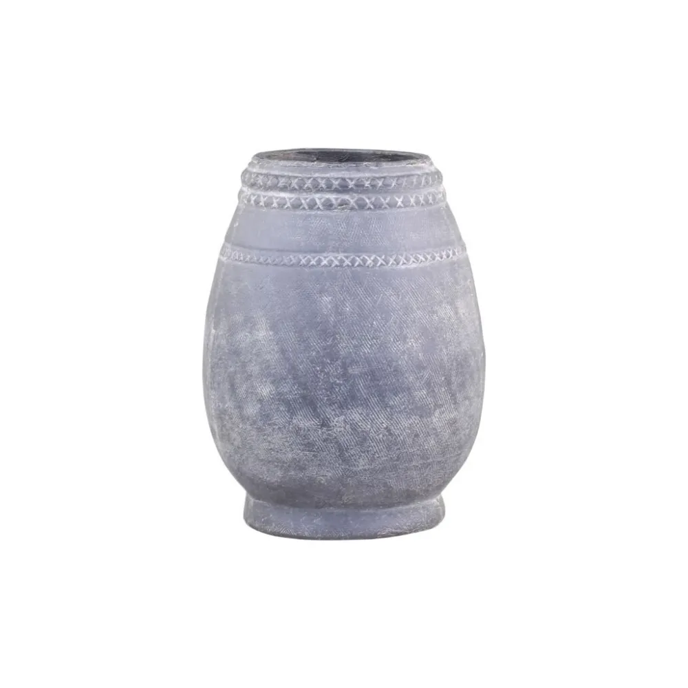 Best Chic Antique Vase Cholet mit Muster