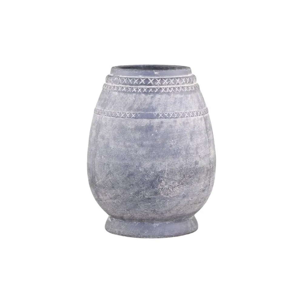 Best Chic Antique Vase Cholet mit Muster