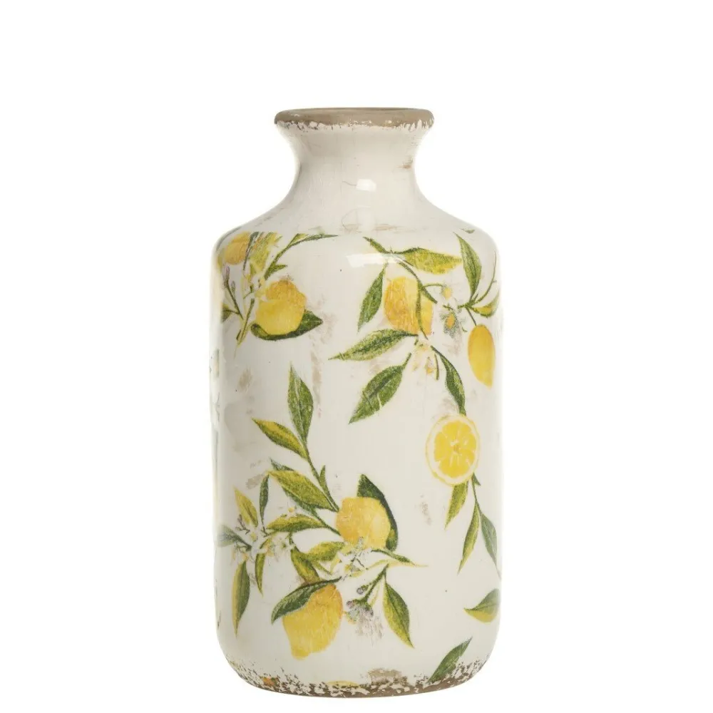 New Chic Antique Vase Limone Hoch