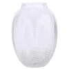Best Chic Antique Vase mit Blattmuster