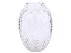 Best Chic Antique Vase mit Blattmuster