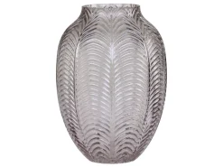 Best Chic Antique Vase mit Blattmuster