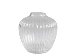 Online Chic Antique Vase mit Rillen