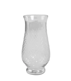 Best Chic Antique Vase mit Schliff hoch