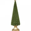 Discount Chic Antique Velours Weihnachtsbaum auf Fuß