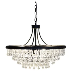 Outlet Chic Antique Versailles Kronleuchter mit tropfenformigen Glasprismen