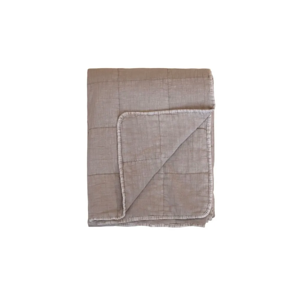 New Chic Antique Vintage Quilt Steppdecke mit Stone-Washed Optik