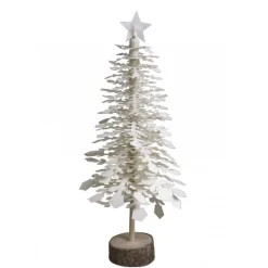 New Chic Antique Vintage Scherenschnitt Weihnachtsbaum