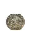 Outlet Chic Antique Vire Eisen Teelichthalter mit Muster