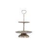 Clearance Chic Antique Vire Etagere mit Muster aus Metall