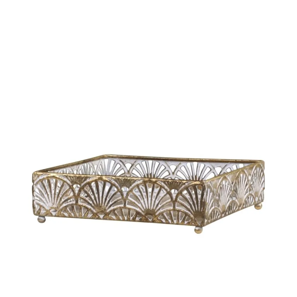 Chic Antique Vire Serviettenhalter mit Muster