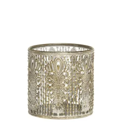 Best Chic Antique Vire Windlicht mit Muster