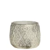 Outlet Chic Antique Vittel Blumentopf mit Gold Muster