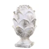 New Chic Antique Vittel Dekor auf Fuß Artischocke