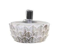 New Chic Antique Vittel Öllampe mit Gold Muster