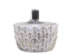 New Chic Antique Vittel Öllampe mit Gold Muster