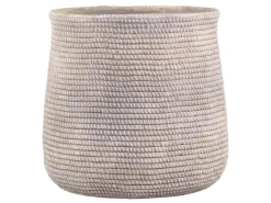 Outlet Chic Antique Évron Übertopf mit Flecht Muster