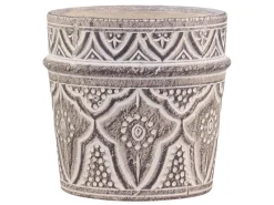 New Chic Antique Évron Blumentopf mit Muster
