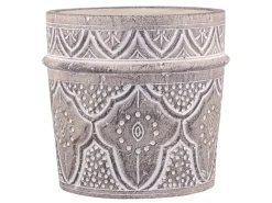 New Chic Antique Évron Blumentopf mit Muster