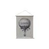 Chic Antique Wandbild aus Stoff mit Motivdruck