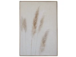 Chic Antique Wandbild mit Weizenmotiv